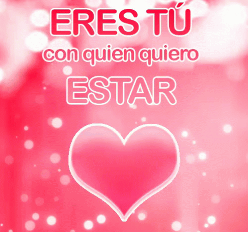 Eres Tú Con Quien Quiero Estar GIF. This 498 x 466 animated GIF is part of our frases de amor collection. View the original animation, share it, or browse…