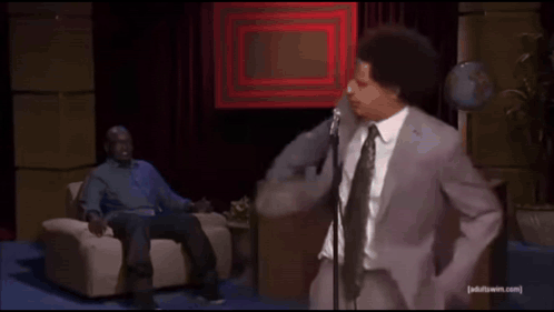 Eric Andre Gunshot GIF