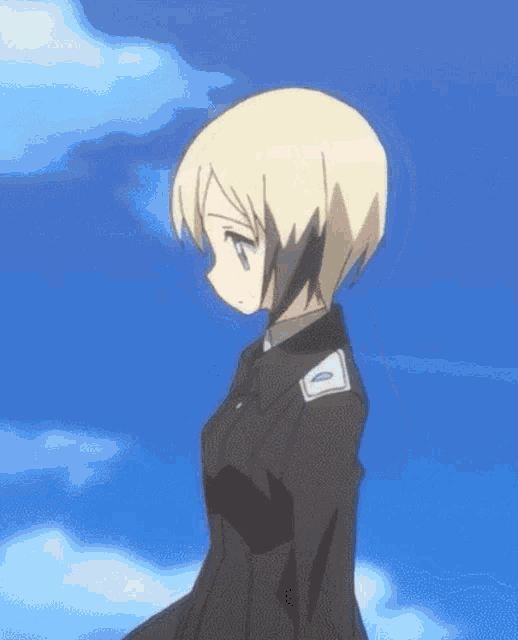 Erica Hartmann Strike Witches GIF