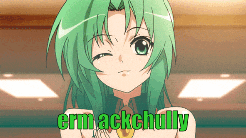 Erm Ackchully Erm Actually GIF