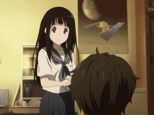 Eru Chitanda Hyouka GIF
