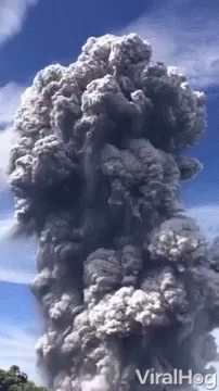 Eruption Explosion GIF