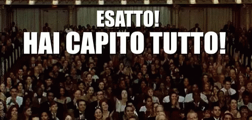 Esatto Ce La Puoi Fare Daje Applauso Evviva Coraggio Bravo Brava Standing Ovation GIF
