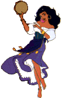 Esmeralda Disney Sticker