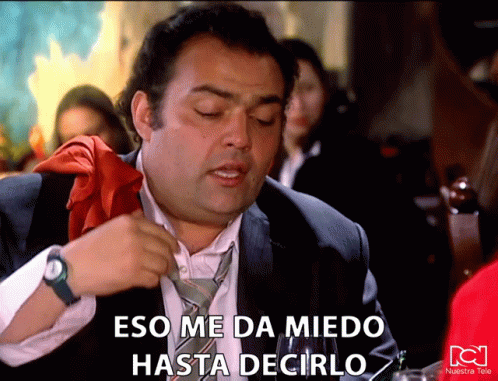 Eso Me Da Miedo Hasta Decirlo Enrique Carriazo GIF