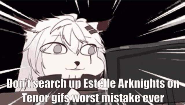 Estelle Arknights GIF