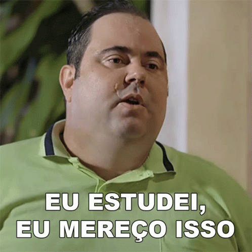 Eu Estudei Eu Mereço Isso Fábio De Luca GIF
