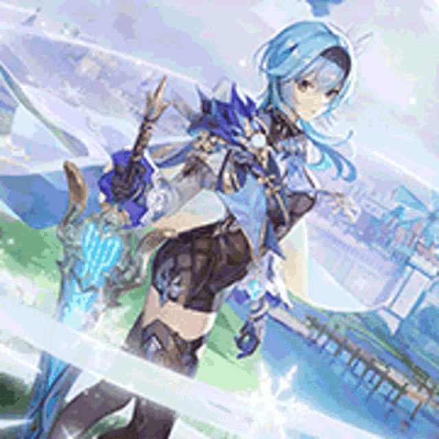 Eula Genshin GIF