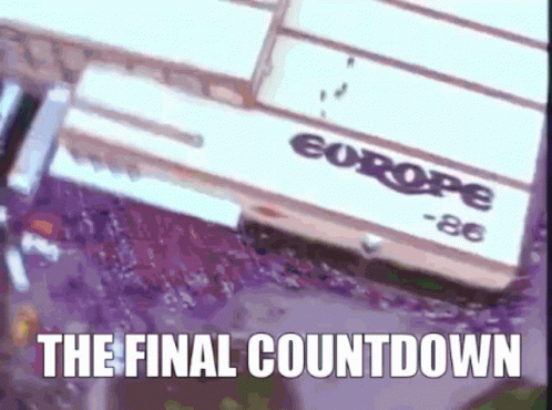 Europe Final Countdown GIF
