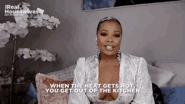 Eva Rhoa Get Out Of Kitchen Heat Kitchen GIF
