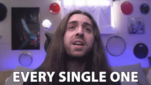 Every Single One Samus Paulicelli GIF