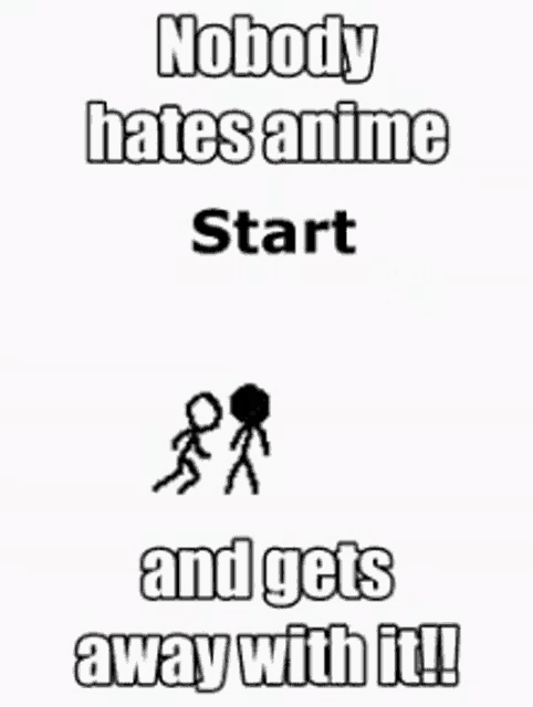 Everybody Like Mangas Stick Man GIF