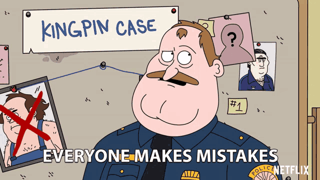 Everyone Makes Mistakes It Happens GIF