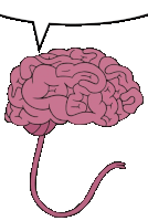 Evil Brain Regular Show Sticker