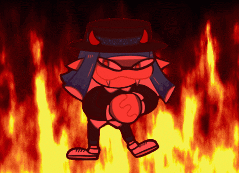 Evil Ellie Fire GIF