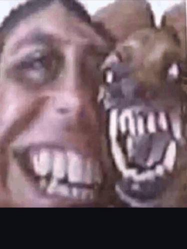 Evil Laugh Man And Dog Evil Laugh GIF