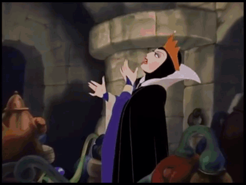 Evil Queen Tranformation GIF