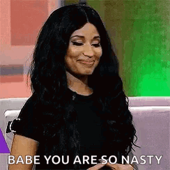 Evil Smile Flirting GIF