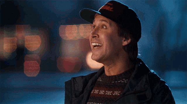 Excited Clark Griswold GIF