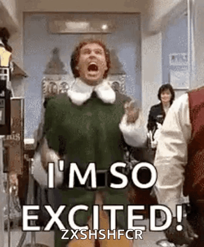 Excited Im GIF