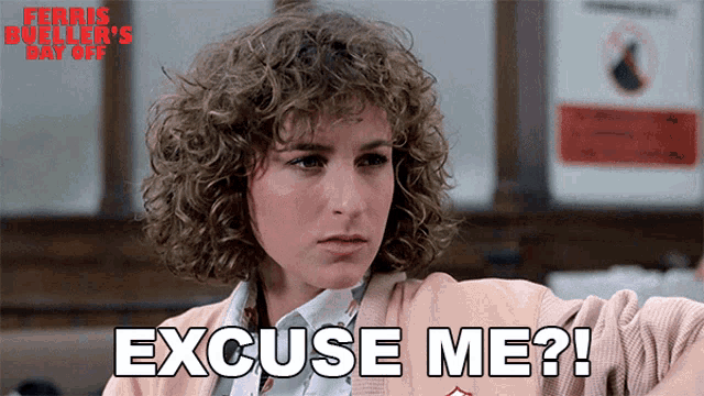 Excuse Me Jennifer Grey GIF