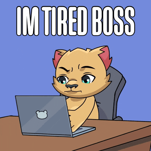 Exhausted Tired GIF