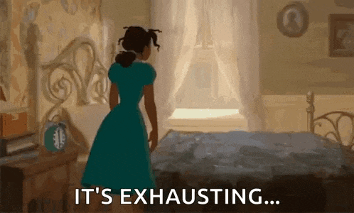 Exhausted Tired GIF