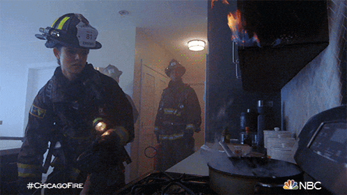 Extinguishing Fire Stella Kidd GIF
