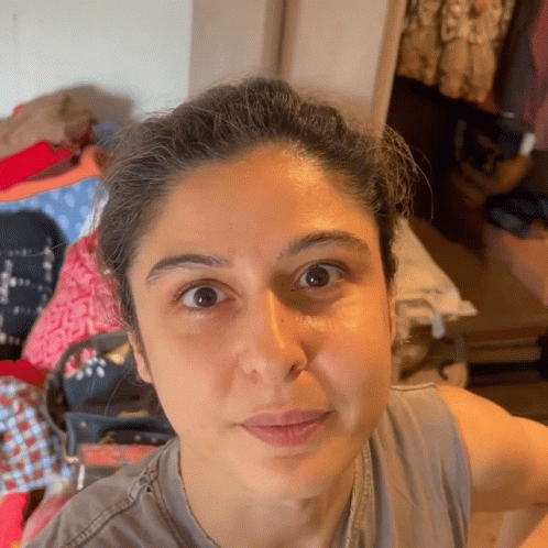 Eyebrow Raise Scherezade Shroff GIF