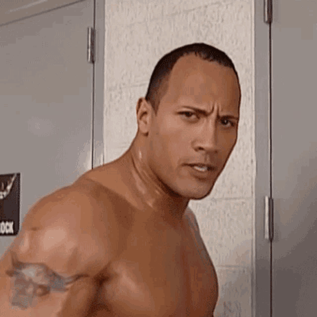 Eyebrow Raised The Rock GIF