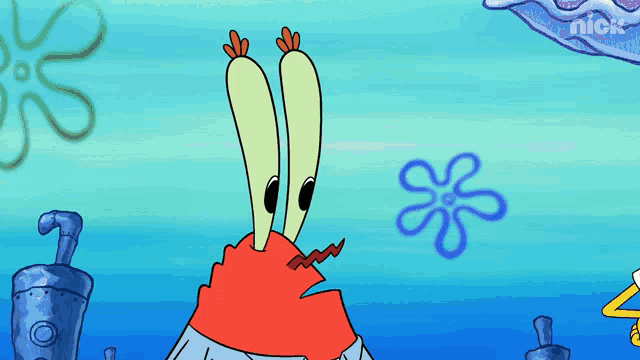 Eyes Turning To Money Sign Mr Krabs GIF