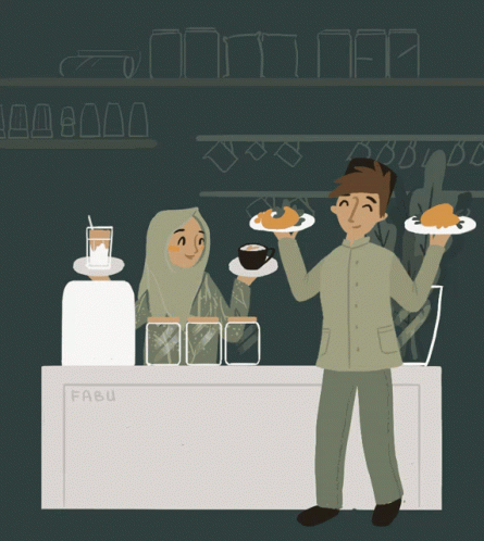 Fabu Cafe Hari Raya GIF. This 445 x 498 animated GIF is part of our selamat hari raya collection. Related themes include hari raya. Created by kctan_fabu…