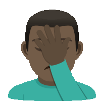 Facepalm Joypixels Sticker