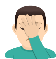 Facepalm Joypixels Sticker