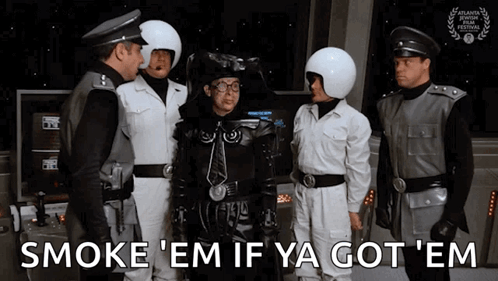 Fainted Dark Helmet GIF