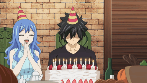 Fairy Tail Happy Birthday GIF