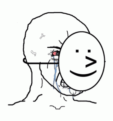 Fake Fake Smile GIF