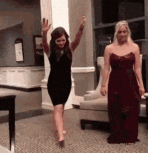 Fall Down Drunk Girl GIF