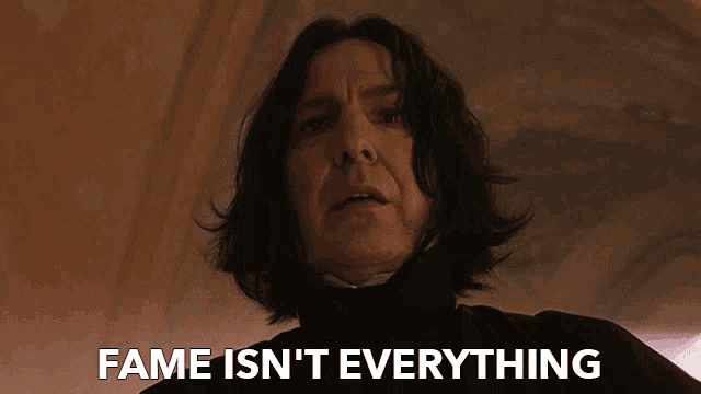 Fame Isnt Everything Conceited GIF