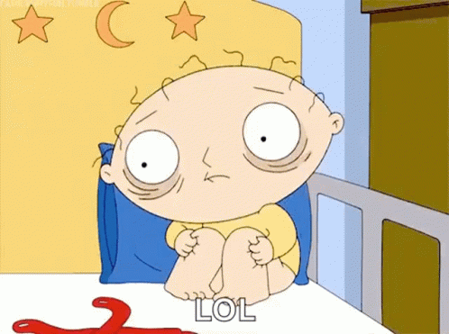 Family Guy Stewie GIF. This 498 x 371 animated GIF is part of our family guy vomit collection. Related themes include lol, scared, stressed. Created by…