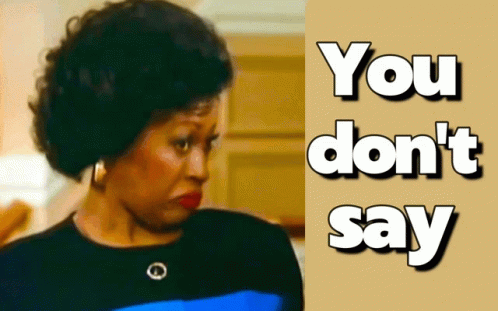 Family Matters You Dont Say GIF