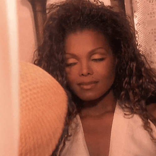 Fanning Self Janet Jackson GIF
