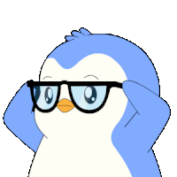 Far Glasses Sticker