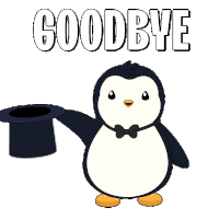 Farewell Adios Sticker