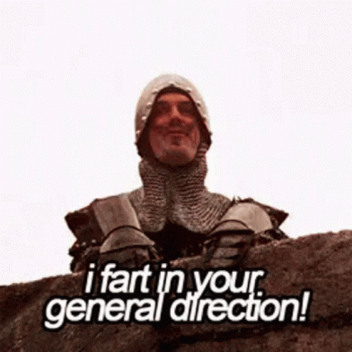 Fart Monty GIF. This 498 x 498 animated GIF is part of our i fart in your general direction collection. Related themes include fart. Created by…
