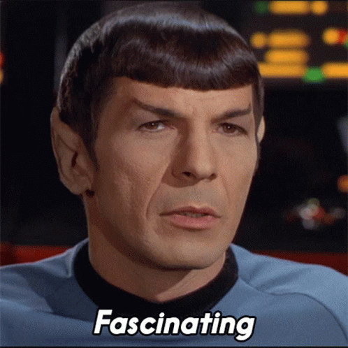 Fascinating Mr Spock GIF