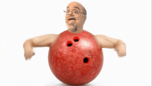 Fat Bowling Ball GIF