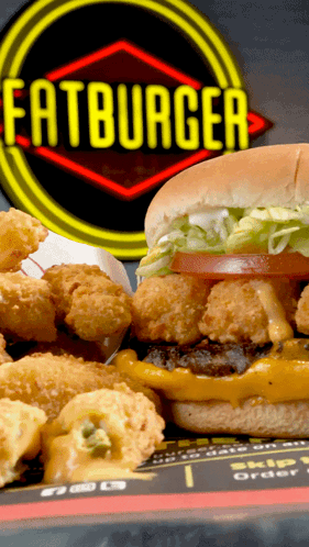 Fatburger Jalapeno Popper Burger GIF