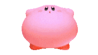Fatkirby Sticker Sticker
