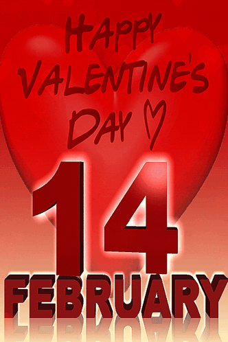 February 14 Happy Valentine'S Day GIF
